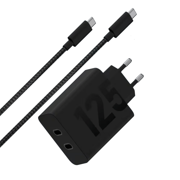 Motorola Dual-Port 125W Wall Charger USB-C